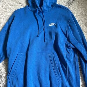 Nike Blue Sweatshirt Hoodie